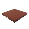 Speelplaatstegel rood 50x50x7cm