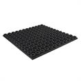 Speelplaatstegel zwart design 100x100x4,8cm