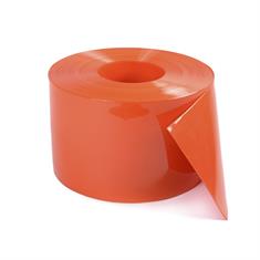 Strokengordijn PVC oranje 300x3mm (L=10m)