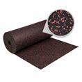 Tecflex Ultrafloor zwart/rood 8mm (15x1,25m)