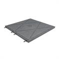 Terrastegel grijs 50x50x3cm pen/gat (inclpennen) (4 stuks)