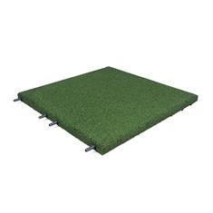Terrastegel groen 50x50x3cm pen/gat (inclpennen) (4 stuks)