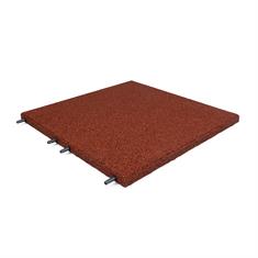 Terrastegel rood 50x50x3cm pen/gat (inclpennen) (4 stuks)