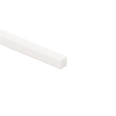 TPE rechthoekig snoer wit BxH= 10x10mm (L=25m)