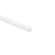 TPE rechthoekig snoer wit BxH= 8x8mm (L=25m)