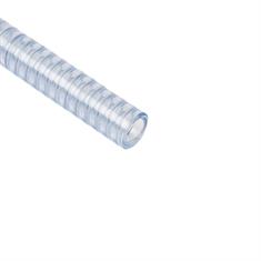 Transparante FDA zuigslang DN=19mm met stalen spiraal (L=50m)