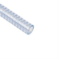 Transparante FDA zuigslang DN=25mm met stalen spiraal (L=50m)