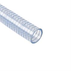 Transparante FDA zuigslang DN=32mm met stalen spiraal (L=50m)