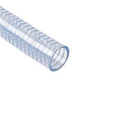 Transparante FDA zuigslang DN=38mm met stalen spiraal (L=50m)