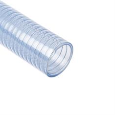 Transparante FDA zuigslang DN=50mm met stalen spiraal (L=50m)
