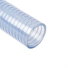 Transparante FDA zuigslang DN=63mm met stalen spiraal (L=50m)