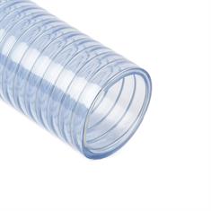 Transparante FDA zuigslang DN=76mm met stalen spiraal (L=50m)