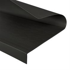Trapbekleding pvc noppen zwart 1200x460mm