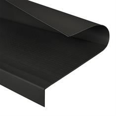 Trapbekleding pvc zwart 1200x460mm