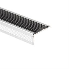 Trapneusprofiel aluminium recht zwart LxBxH=1500x40x18mm