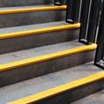 Trapneusprofiel pvc geel LxBxH=1500x60x22mm