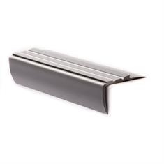 Trapneusprofiel pvc grijs LxBxH=1500x51x27mm (5 stuks)