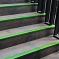 Trapneusprofiel pvc groen LxBxH=1500x60x22mm