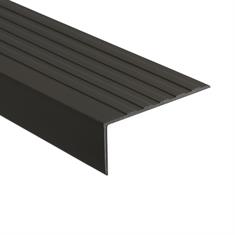 Trapneusprofiel pvc zwart LxBxH=1500x100x40mm