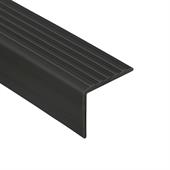 Trapneusprofiel pvc zwart LxBxH=1500x50x45mm