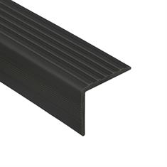 Trapneusprofiel pvc zwart LxBxH=1500x50x45mm