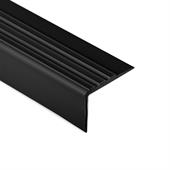 Trapneusprofiel pvc zwart LxBxH=1500x51x27mm