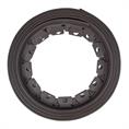 Tuinberanding bruin 40mm incl pennen (L=10m)