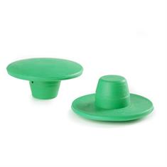 Universele trapdop groen Dia=38mm (per 100 stuks)