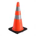 Verkeerskegel oranje - pilon 71cm hoog - 2 stuks