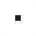 Viton rechthoekigsnoer volrubber BxH=6x6mm