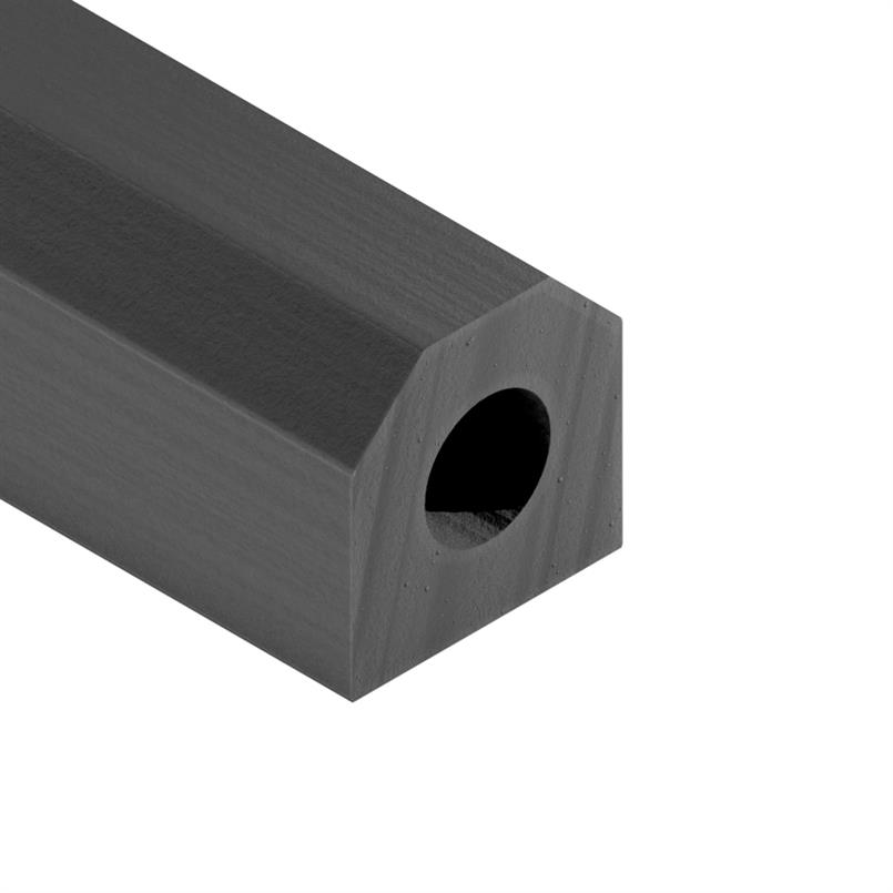 Volrubber luikenpakking BxH=30x30mm (L=15m)
