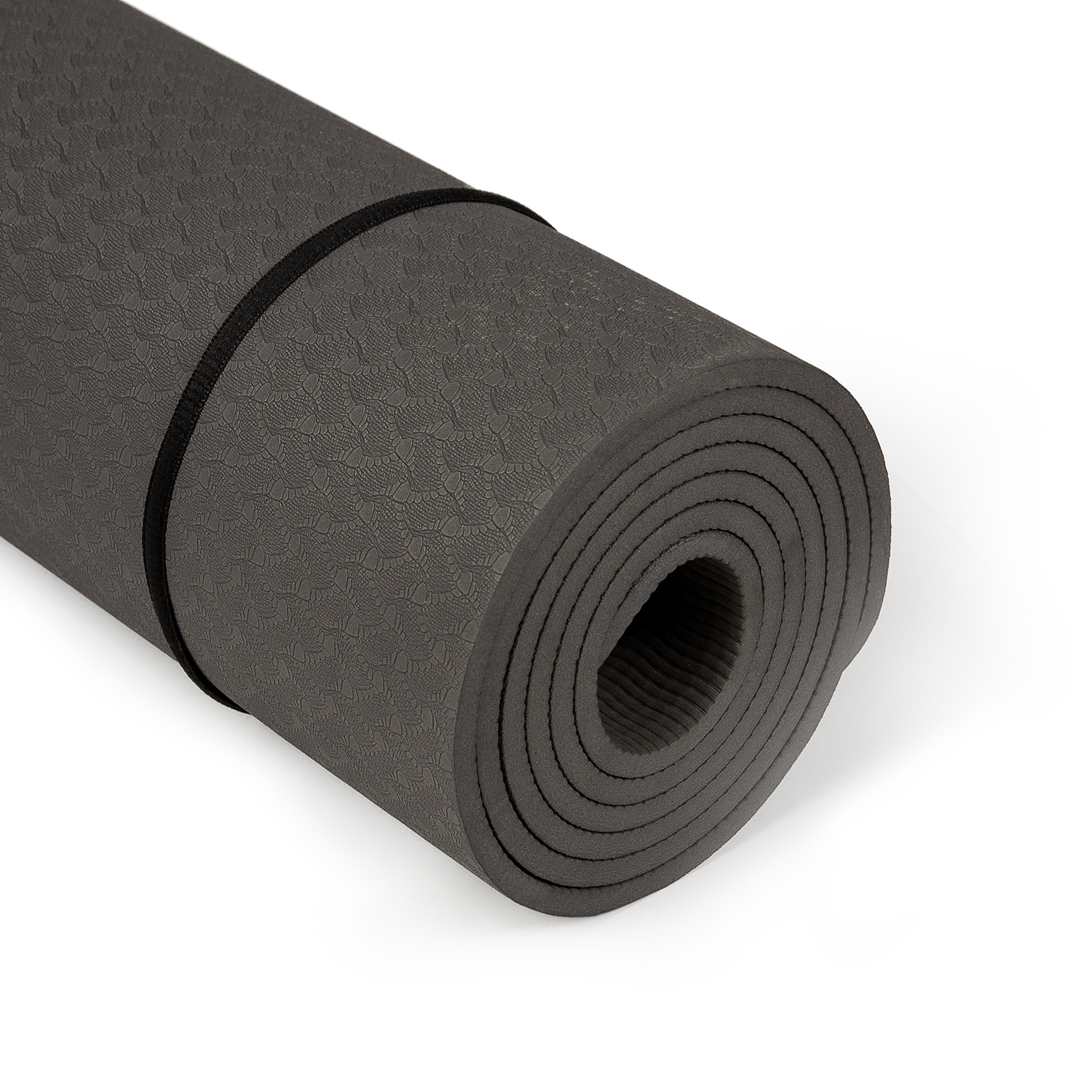Keer terug Ochtend gymnastiek omroeper Yogamat zwart 1830x610x6mm | Rubbermagazijn