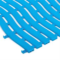 Zwembad mat blauw op rol (breedte 60cm)